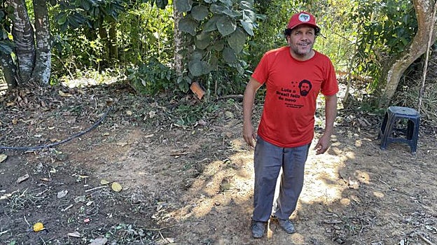 Flávio Barbosa de Lima, 51 años, durante la entrevista