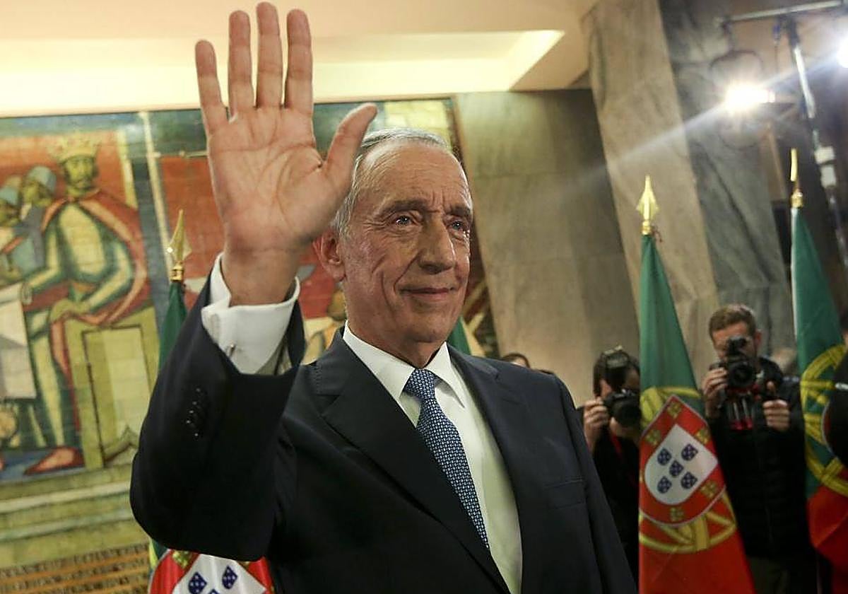 El presidente de Portugal, Marcelo Rebelo de Sousa