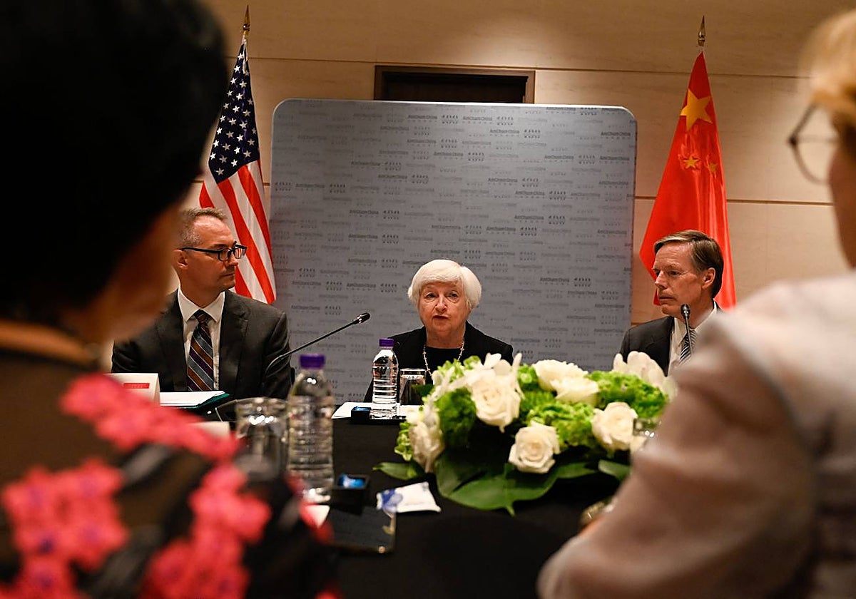 Janet Yellen en China
