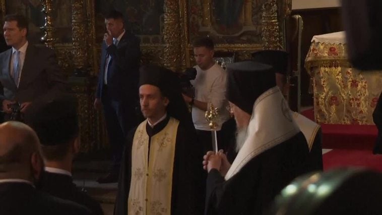 El presidente de Ucrania se reúne con el Patriarca Ecuménico Bartolomé de Constantinopla