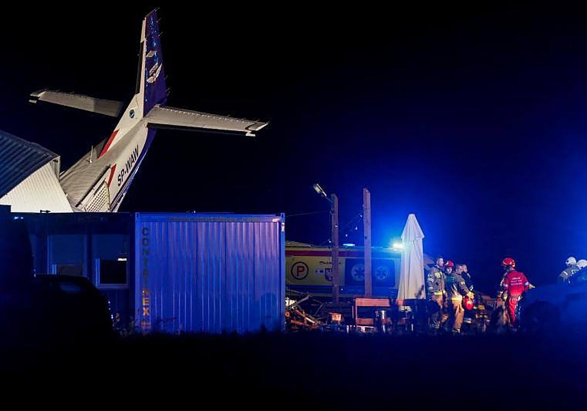 Lugar del accidente.