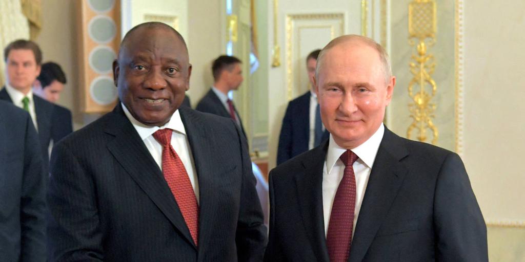 Sudáfrica considera que arrestar a un Putin en la cumbre de los BRICS sería “una declaración de guerra”