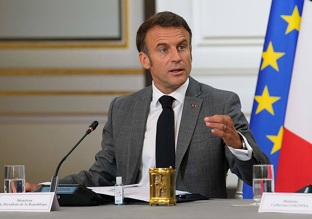 Emmanuel Macron este viernes