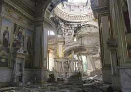Rusia destruye en un nuevo ataque con misiles la catedral de Odesa
