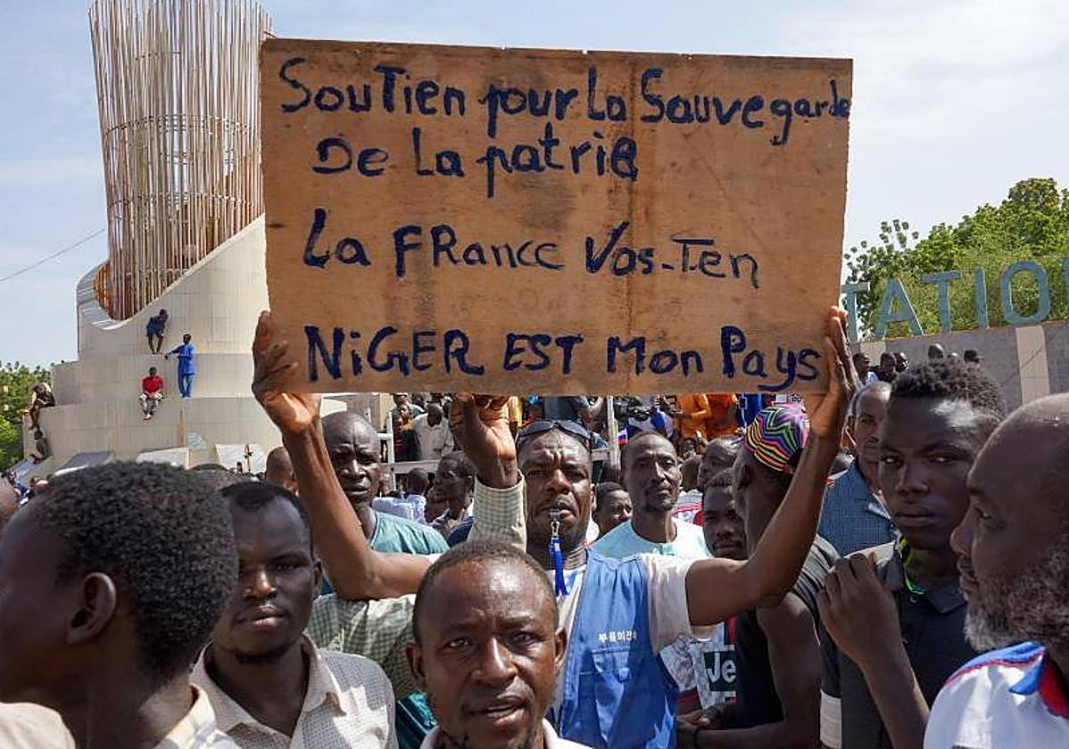 Protestas en Níger