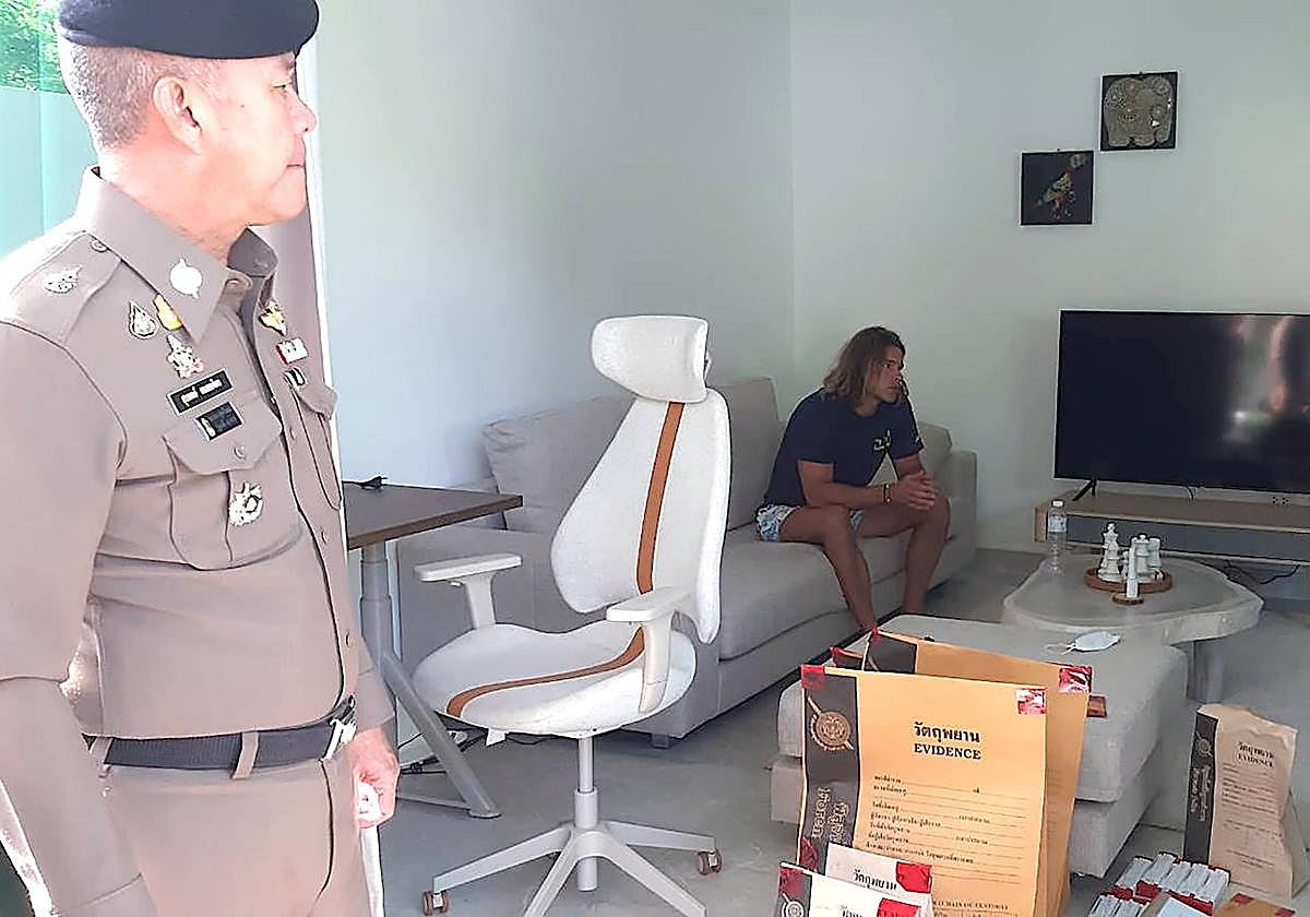 El español Daniel Sancho, detenido por la Policía tailandesa