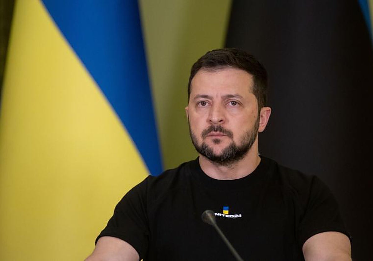 El presidente ucraniano, Volodímir Zelenski