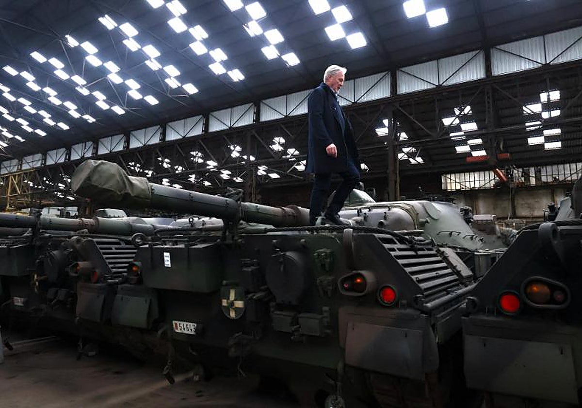 Carros Leopard 1 de Bélgica