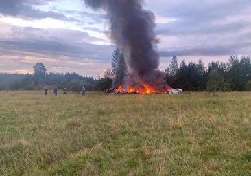 Rusia confirma la muerte de Prigozhin, jefe del grupo Wagner, al estrellarse su avión