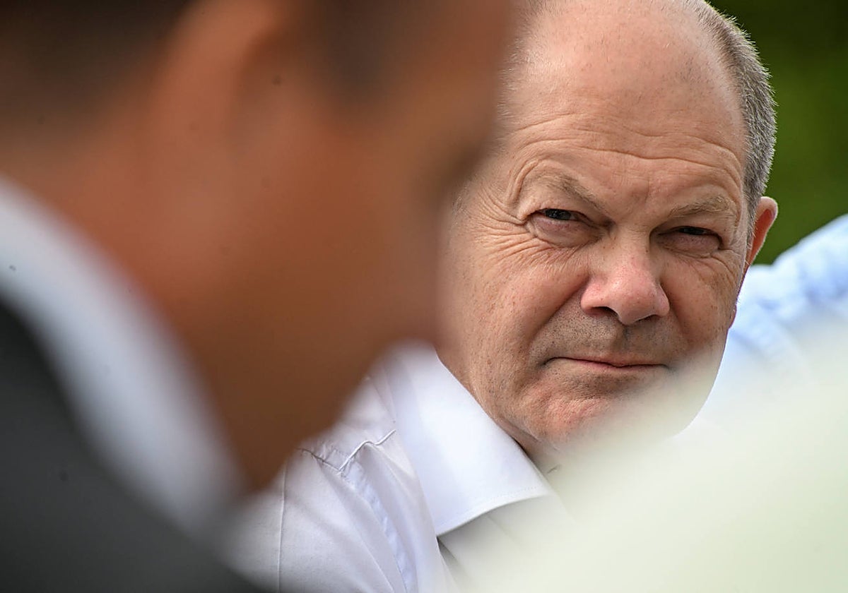 El canciller alemán Olaf Scholz