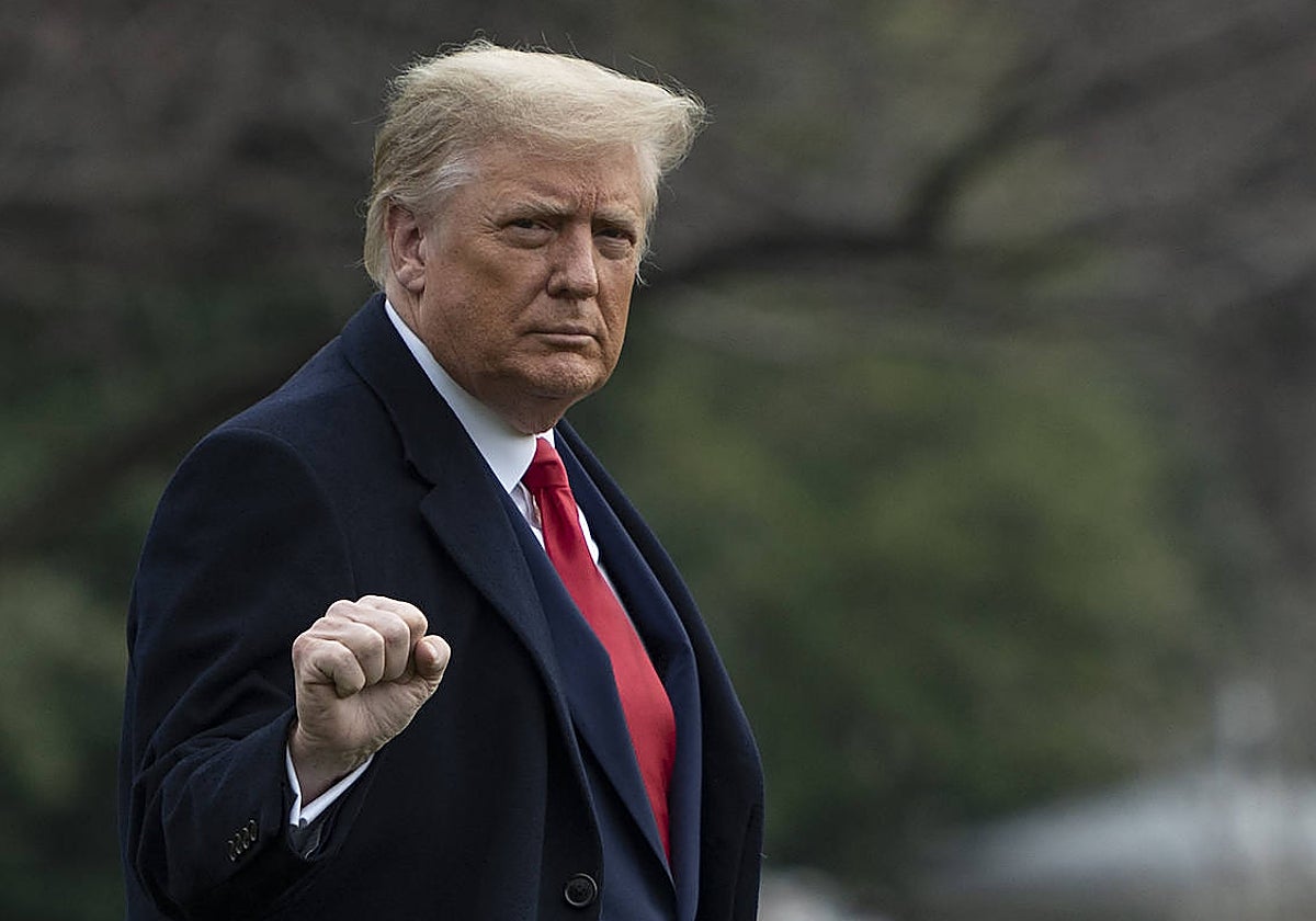 El expresidente de Estados Unidos Donald Trump