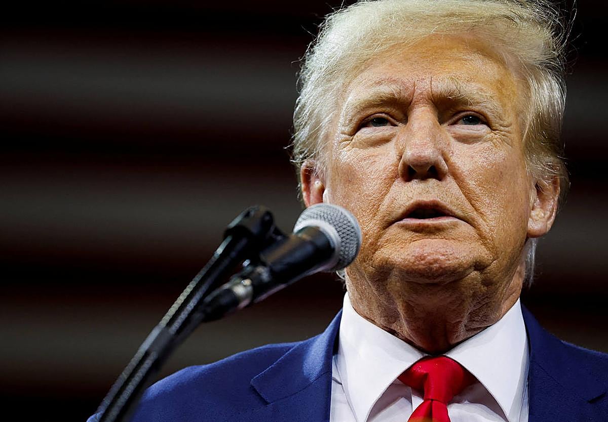 Donald Trump en una imagen de archivo.