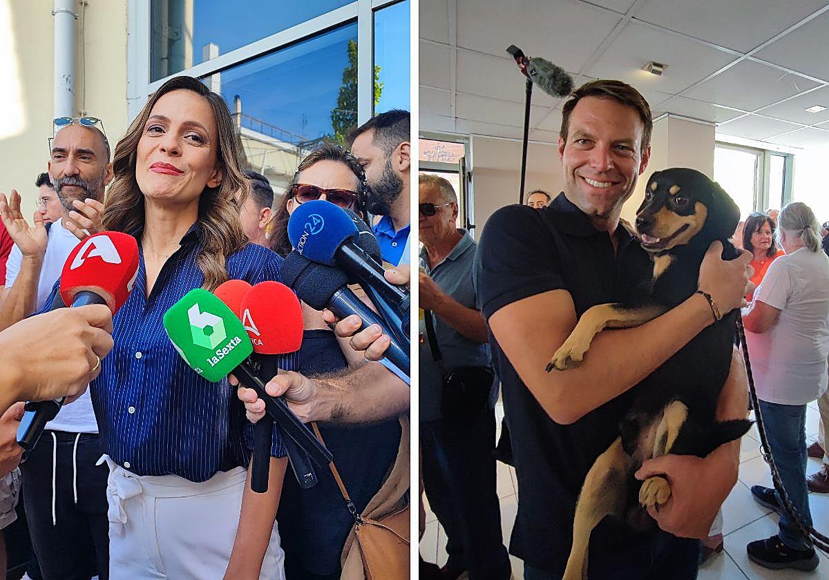 Efi Ajchioglu y Estéfanos Kaselakis, principales candidatos de las primarias
