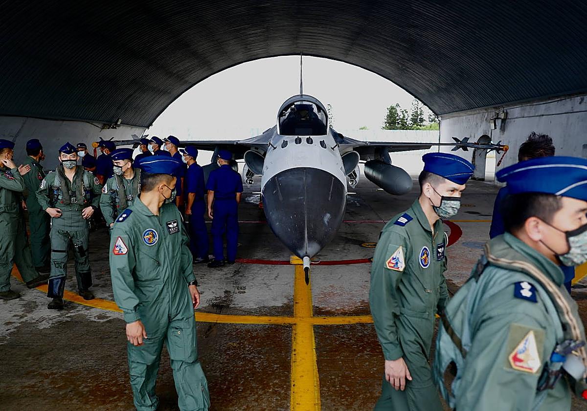 Caza de la fuerza aérea taiwanesa