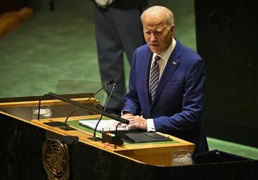 Biden exige en la ONU mantener el apoyo a Ucrania: «Rusia cree que el mundo se cansará»