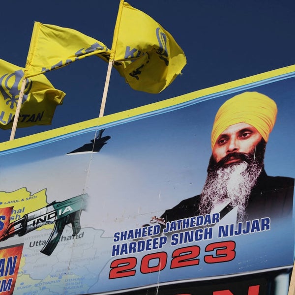Segundo separatista asesinado en Canadá en medio de la tensión con India por el crimen del líder sij