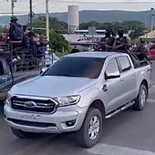 El cártel de Sinaloa desfila entre vítores y aplausos en Chiapas