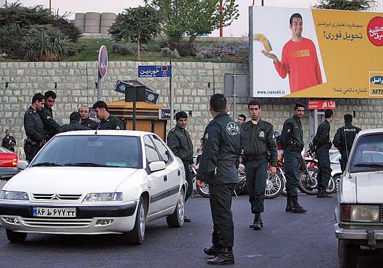 Imagen de archivo de Policia iraní