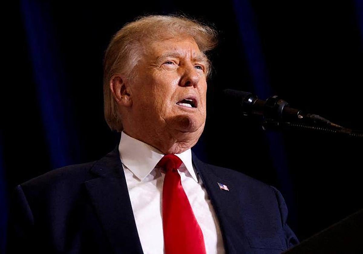 El expresidente de EE.UU. Donald Trump