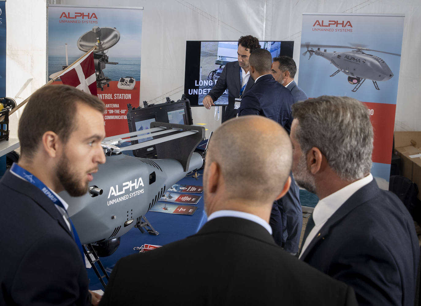 La empresa Alpha Unmanned Systems durante los ejercicios en Portugal