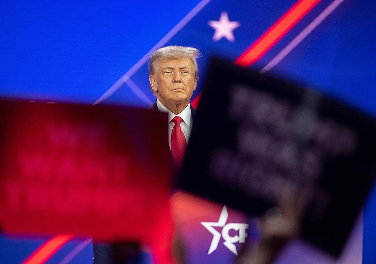 El expresidente de EE.UU. Donald Trump.