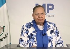 Consuelo Porras , la fiscal repudiada por el pueblo de Guatemala