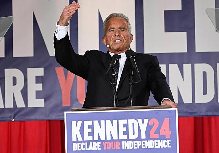 Robert F. Kennedy Jr. se presenta como candidato independiente a la presidencia de EE.UU.