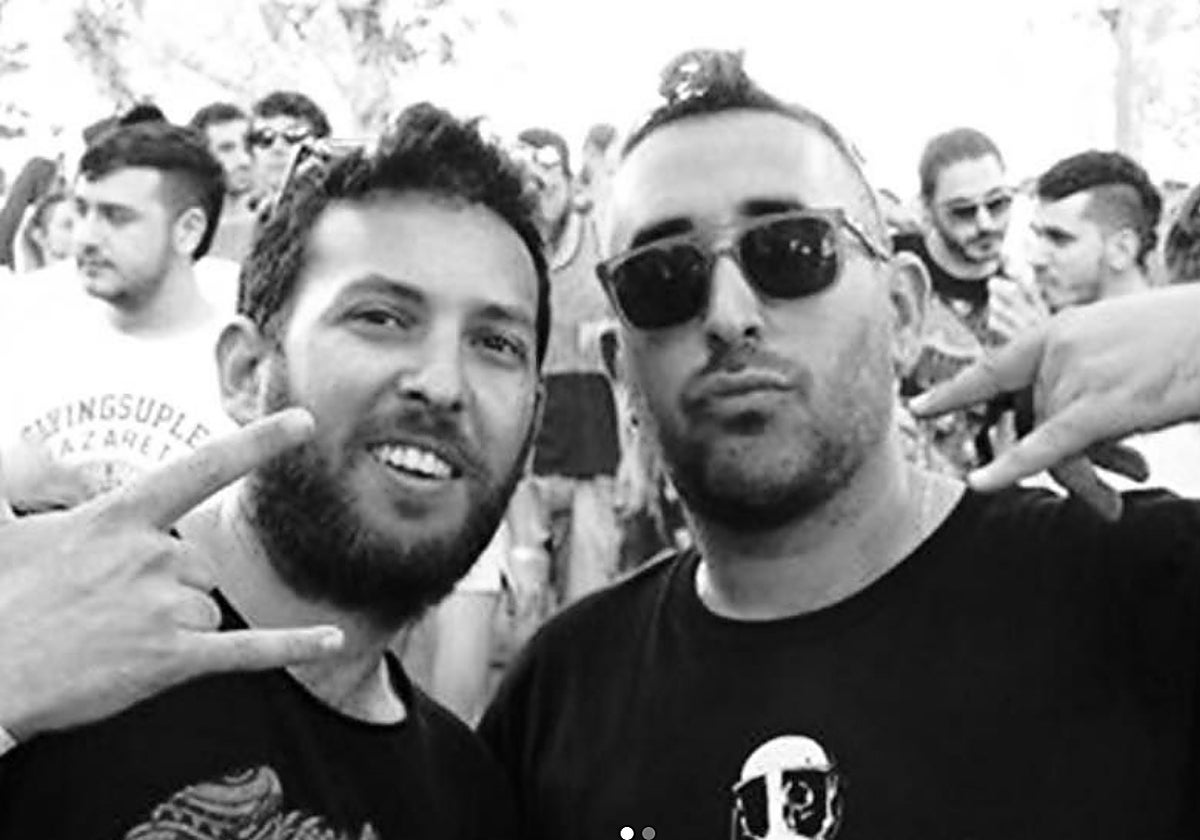 Raz Gaster, junto a su amigo DJ Kido, asesinado por Hamás