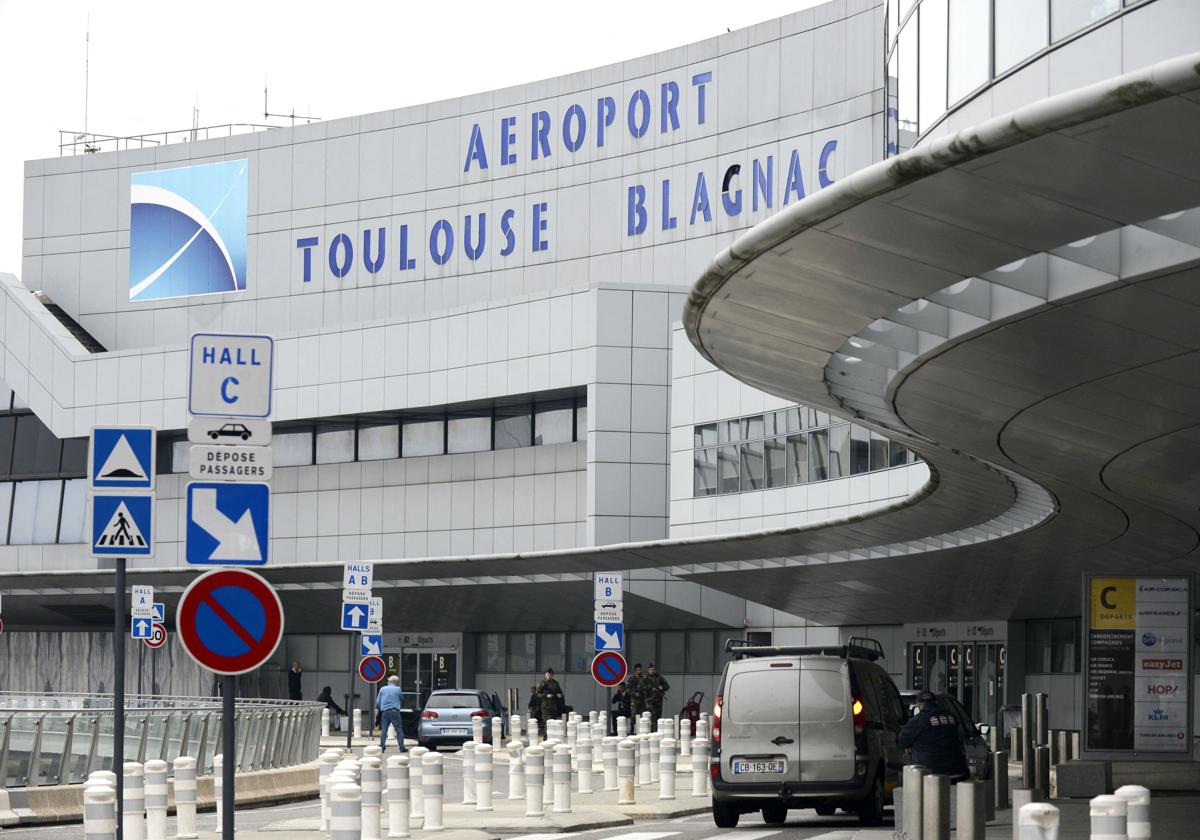 Aeropuerto de Toulouse en una imagen de archivo