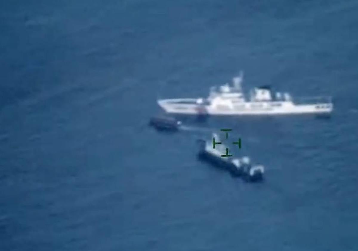 Incidente entre barcos chinos y filipinos