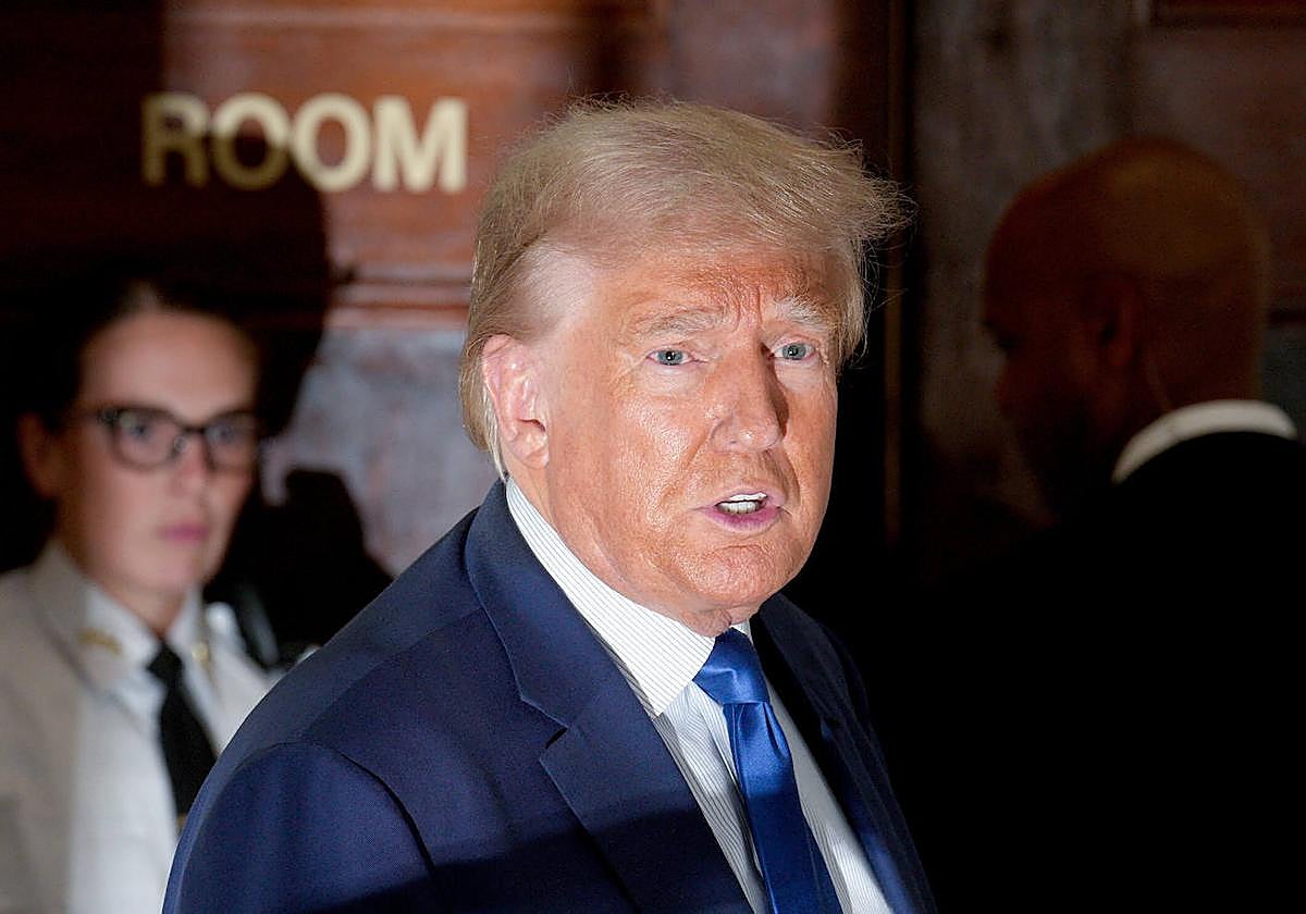 El expresidente de EE.UU. Donald Trump.