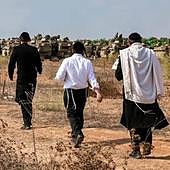 Los judíos ultraortodoxos se incorporan a filas