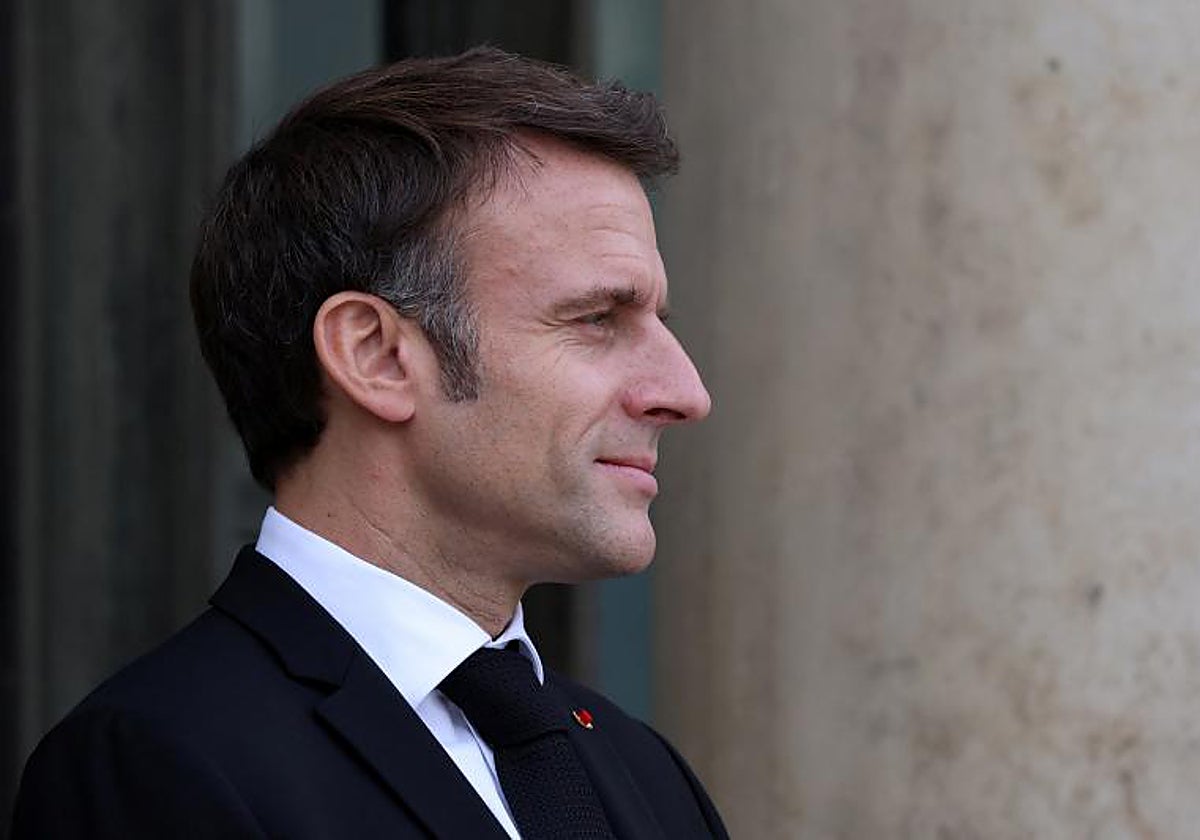 Emmanuel Macron, presidente de la República Francesa