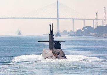 EE.UU. refuerza su posición militar en Oriente Medio con el envío de un submarino nuclear