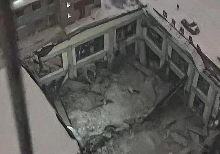 Alarma en el noreste de China: segundo derrumbe mortal de un gimnasio en tres meses