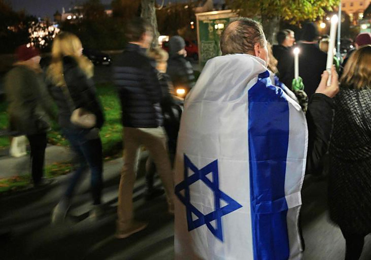 Marcha en apoyo a Israel
