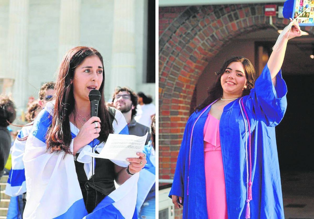 Dos estudiantes judías de la universidad de George Washington