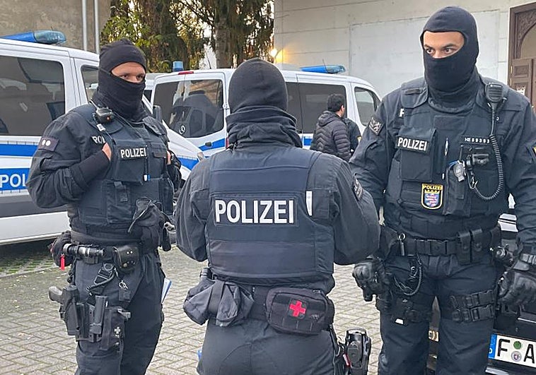 Miembros de las fuerzas especiales de la policía alemana