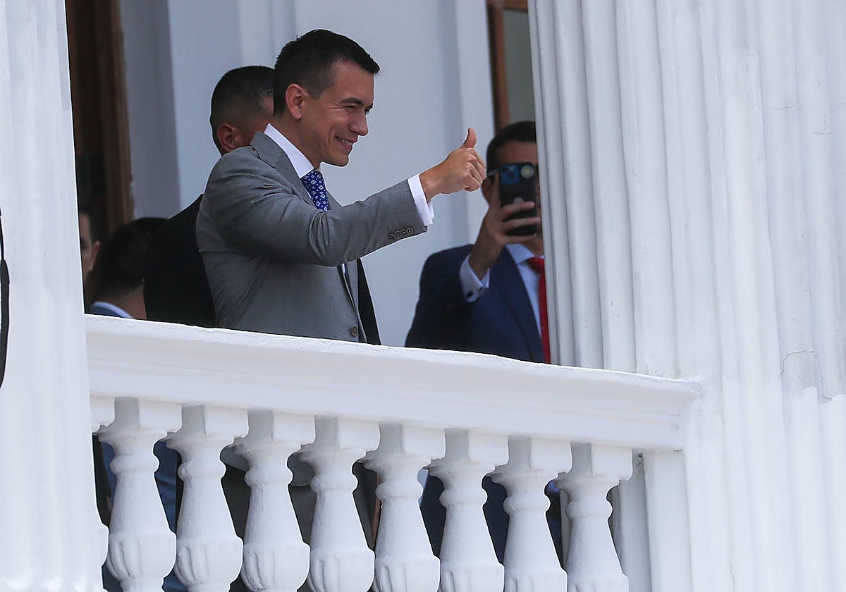 Daniel Noboa, nuevo presidente de Ecuador