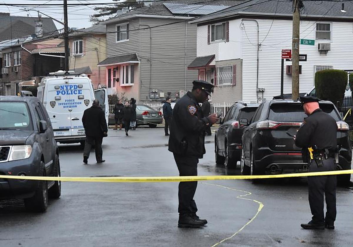 Imagen de archivo de la Policía en un ataque con cuchillo en EE.UU.