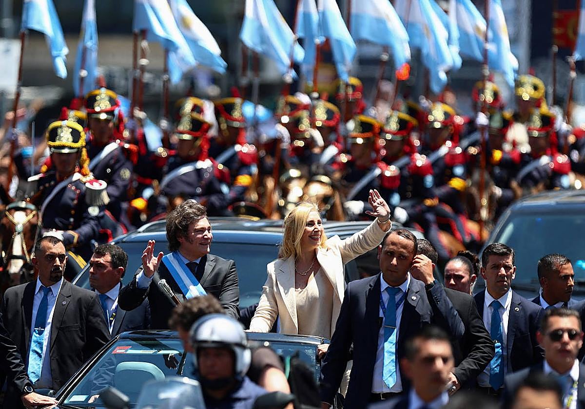 Toma de posesión de Javier Milei