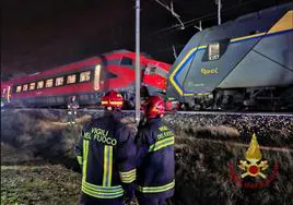 Al menos 17 heridos tras la colisión de dos trenes en Italia