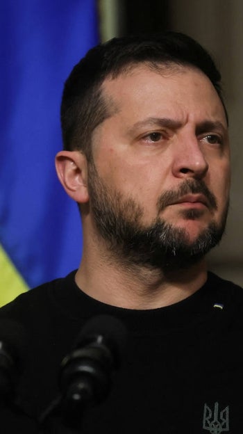 El presidente de Ucrania, Volodímir Zelenski