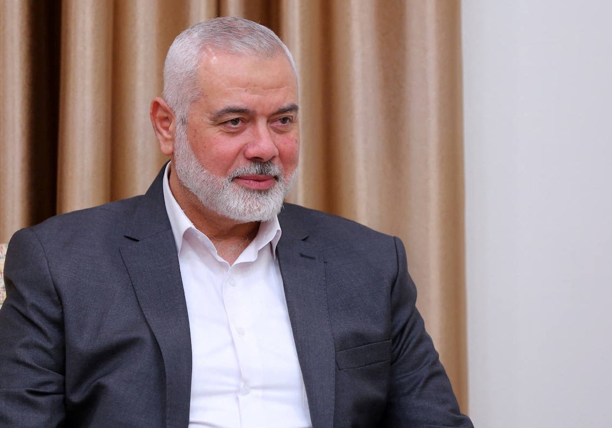 El líder de Hamás, Ismail Haniyeh