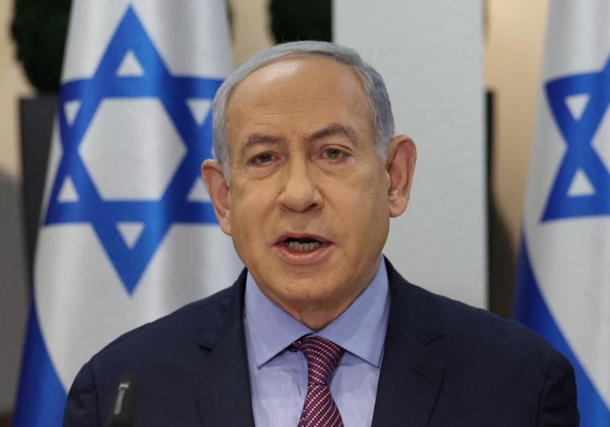 El primer ministro israelí, Benjamin Netanyahu