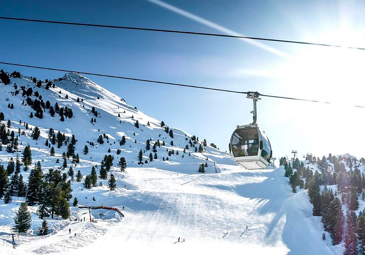 Estación de esquí de Hochoetz.