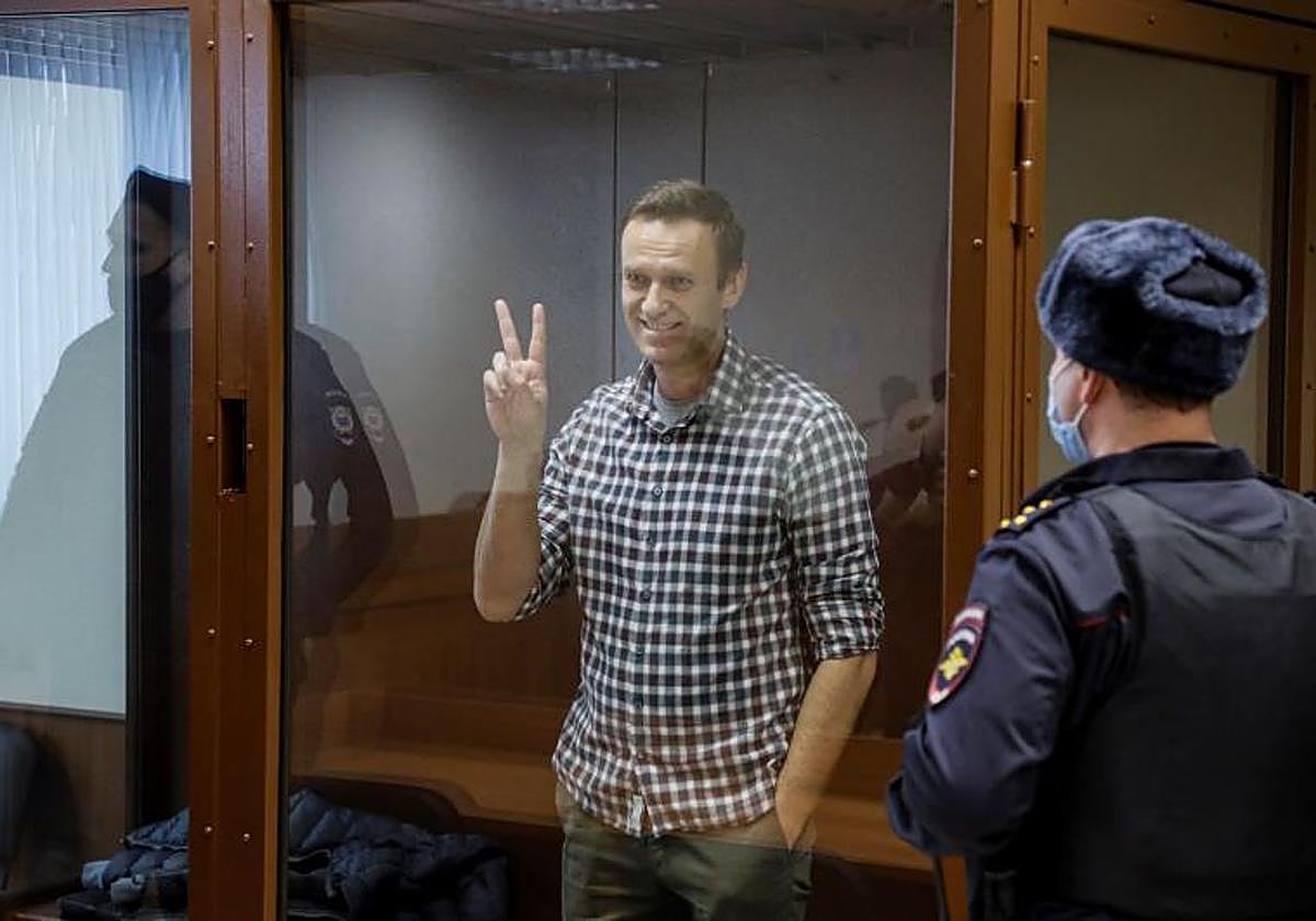 Navalni en una foto de archivo de 2021