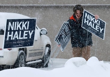 Los republicanos que apoyan a Nikki Haley en Iowa: «Es hora de dejar atrás el caos»