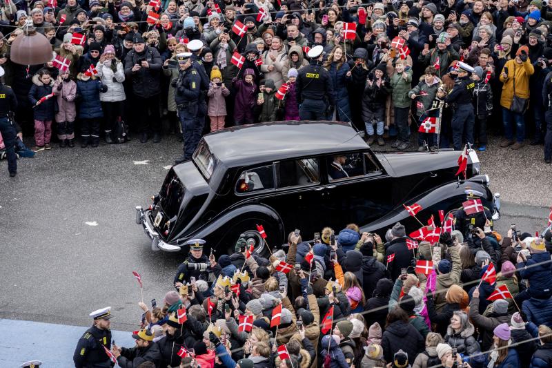 La proclamación de Federico X de Dinamarca, en imágenes
