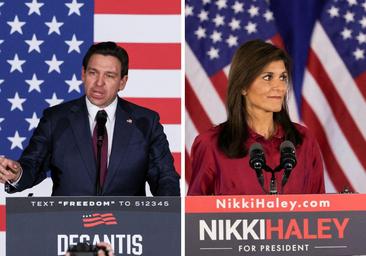 Decepción para DeSantis y Haley en la primera batalla por la presidencia